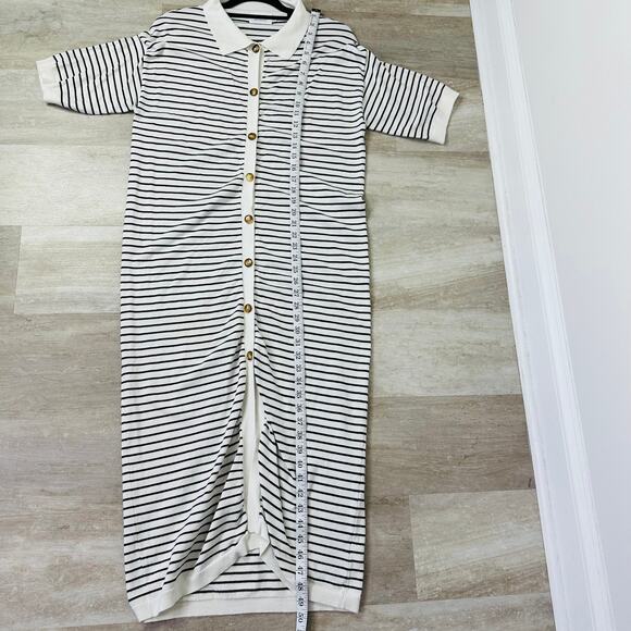 Things Between Striped Cardigan midi Dress Size XS - Picture 9 of 9